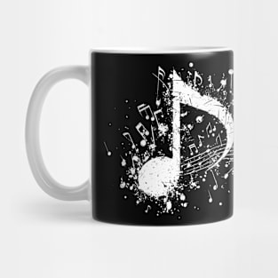 Artistic Musical Note Mug